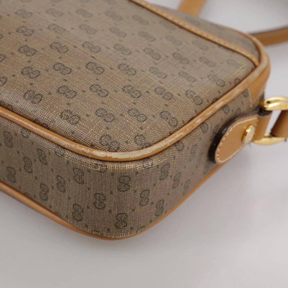 GUCCI SHOULDR BAG GG CANVAS