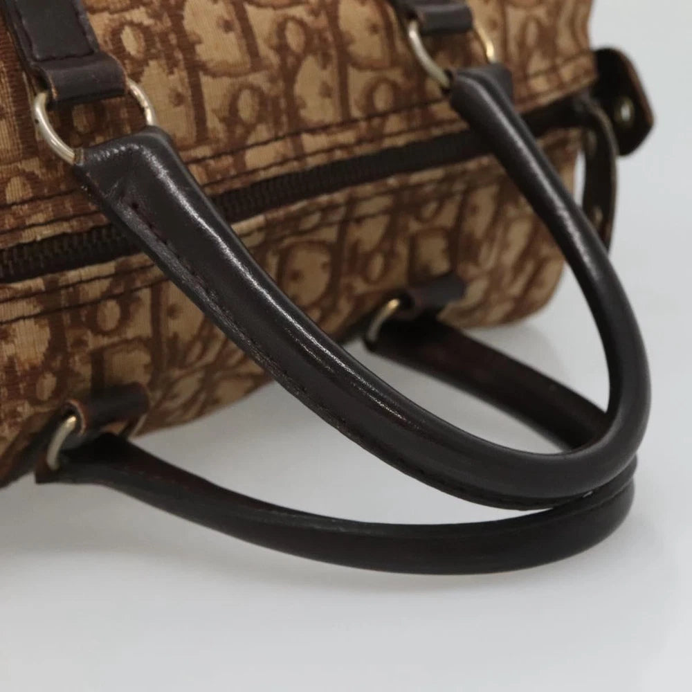 Dior Boston Bag 30 - Brown Trotter Canvas