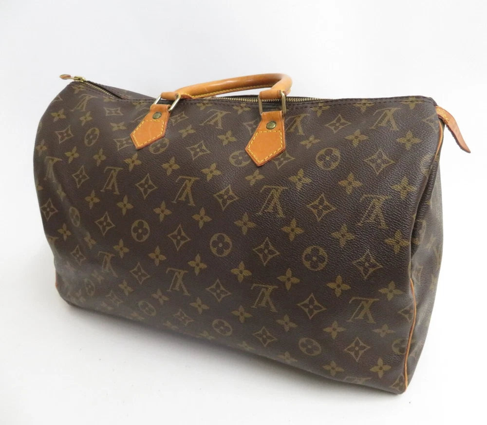 LOUIS VUITTON SPEEDY 40 BAG MONOGRAM CANVAS