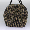 CHRISTIAN DIOR BOSTON BAG 40 TROTTER CANVAS
