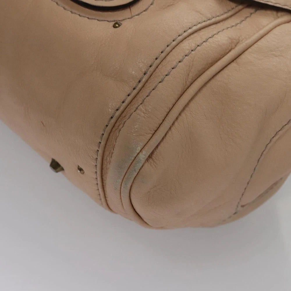 CHLOE PADDINGTON BAG BEIGE LEATHER