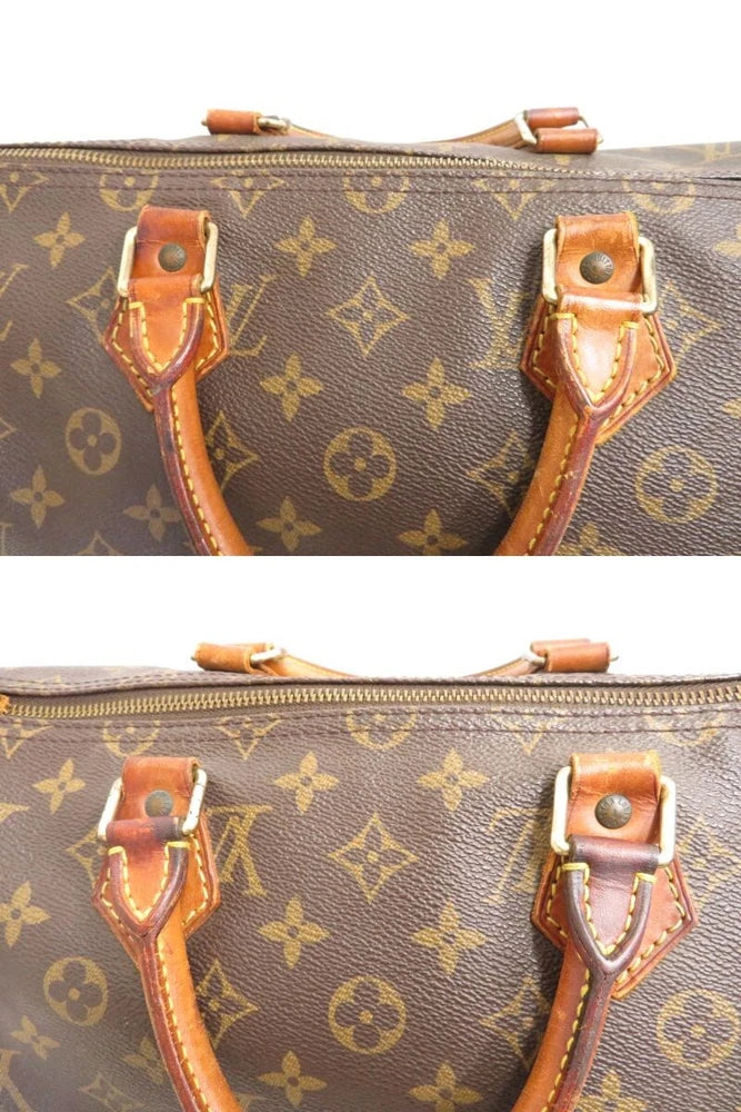 LOUIS VUITTON SPEEDY 35 BAG MONOGRAM CANVAS