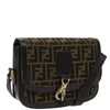 VINTAGE FENDI CROSSBODY BAG ZUCCA CANVAS