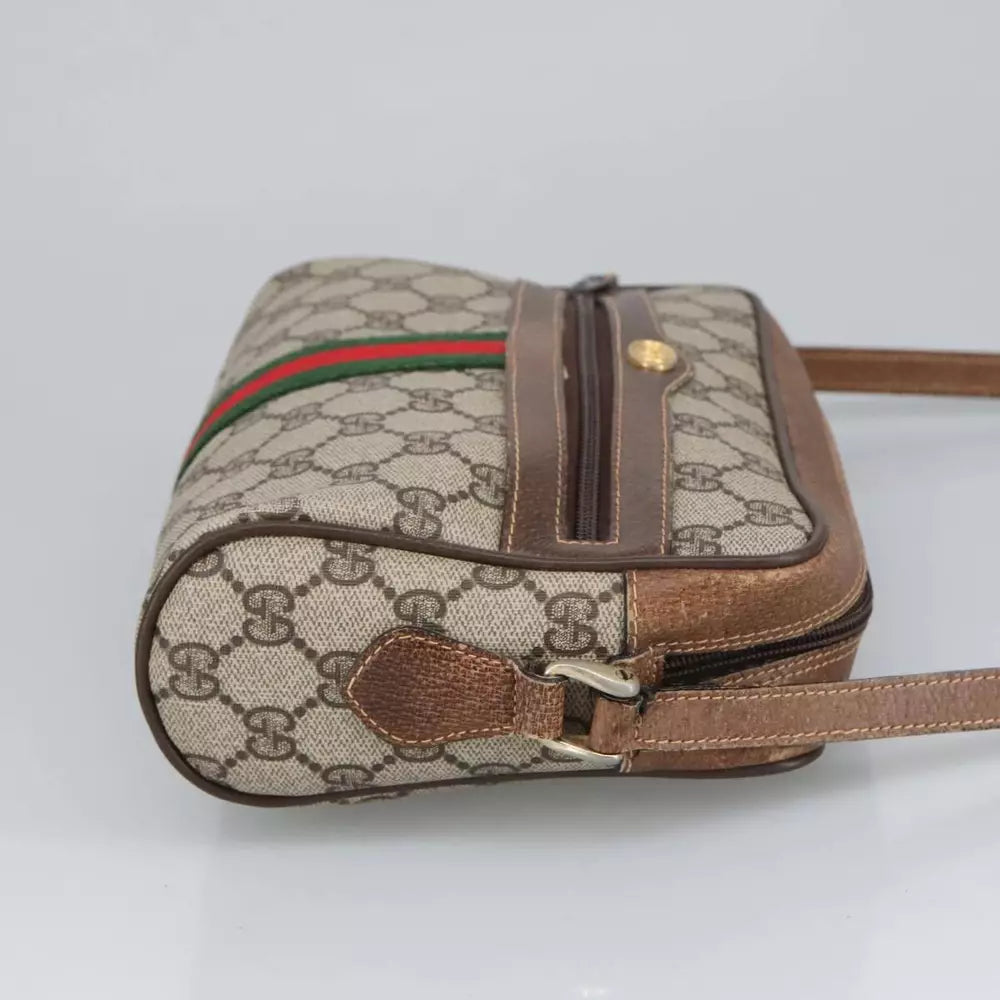 GUCCI SUPREME SHOULDER BAG GG CANVAS