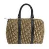CHRISTIAN DIOR BOSTON BAG 30 TROTTER CANVAS