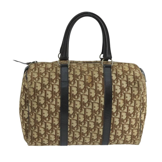 CHRISTIAN DIOR BOSTON BAG 30 TROTTER CANVAS