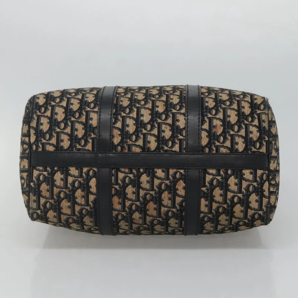 CHRISTIAN DIOR BOSTON BAG 30 TROTTER CANVAS