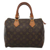 LOUIS VUITTON SPEEDY 25 BAG MONOGRAM CANVAS