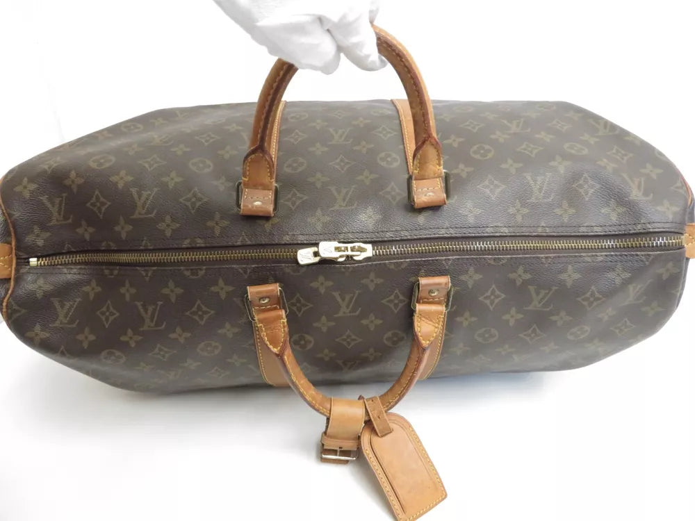 LOUIS VUITTON KEEPALL 55 BAG MONOGRAM CANVAS