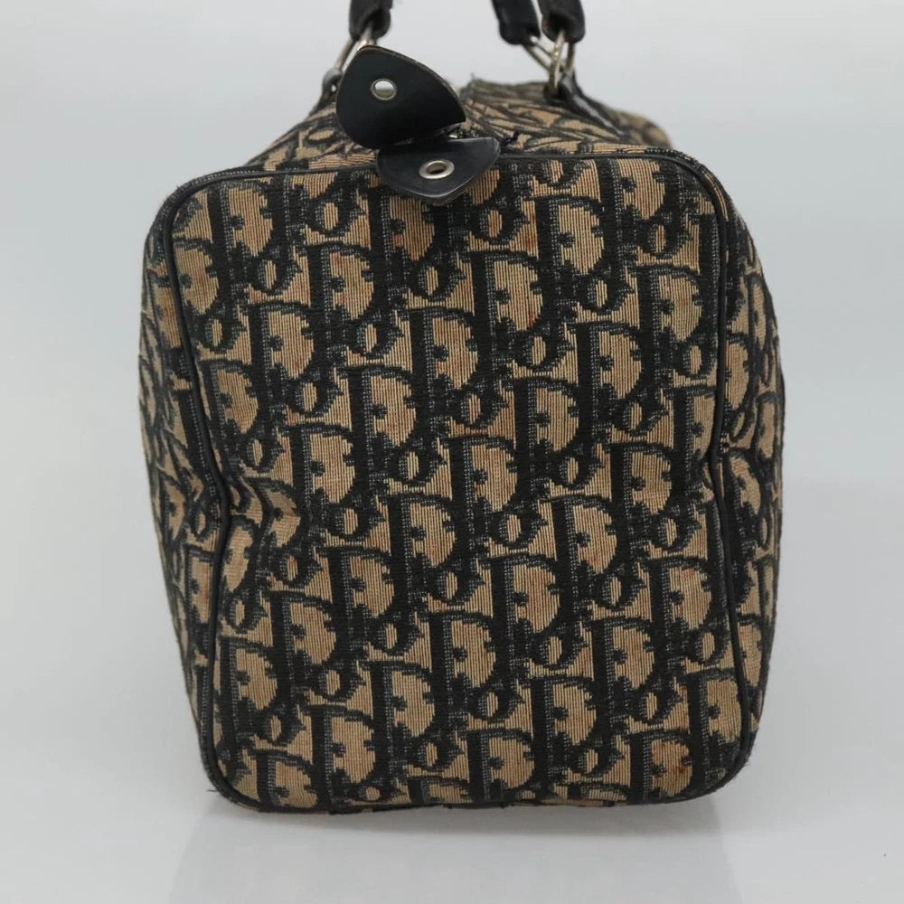 CHRISTIAN DIOR BOSTON BAG 30 TROTTER CANVAS