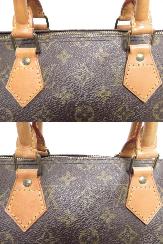 LOUIS VUITTON SPEEDY 35 BAG MONOGRAM CANVAS