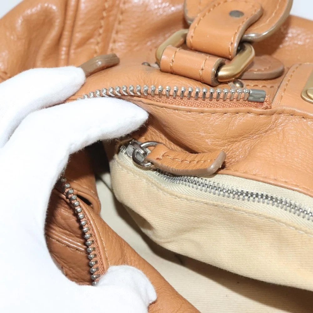 Vintage Chloe Paddington Bag - Brown Leather