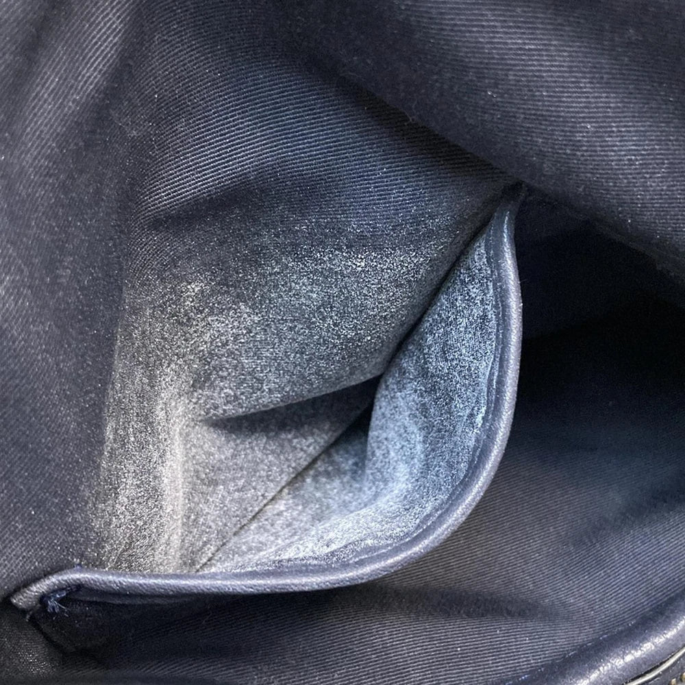 Coach Bag - Navy Leather