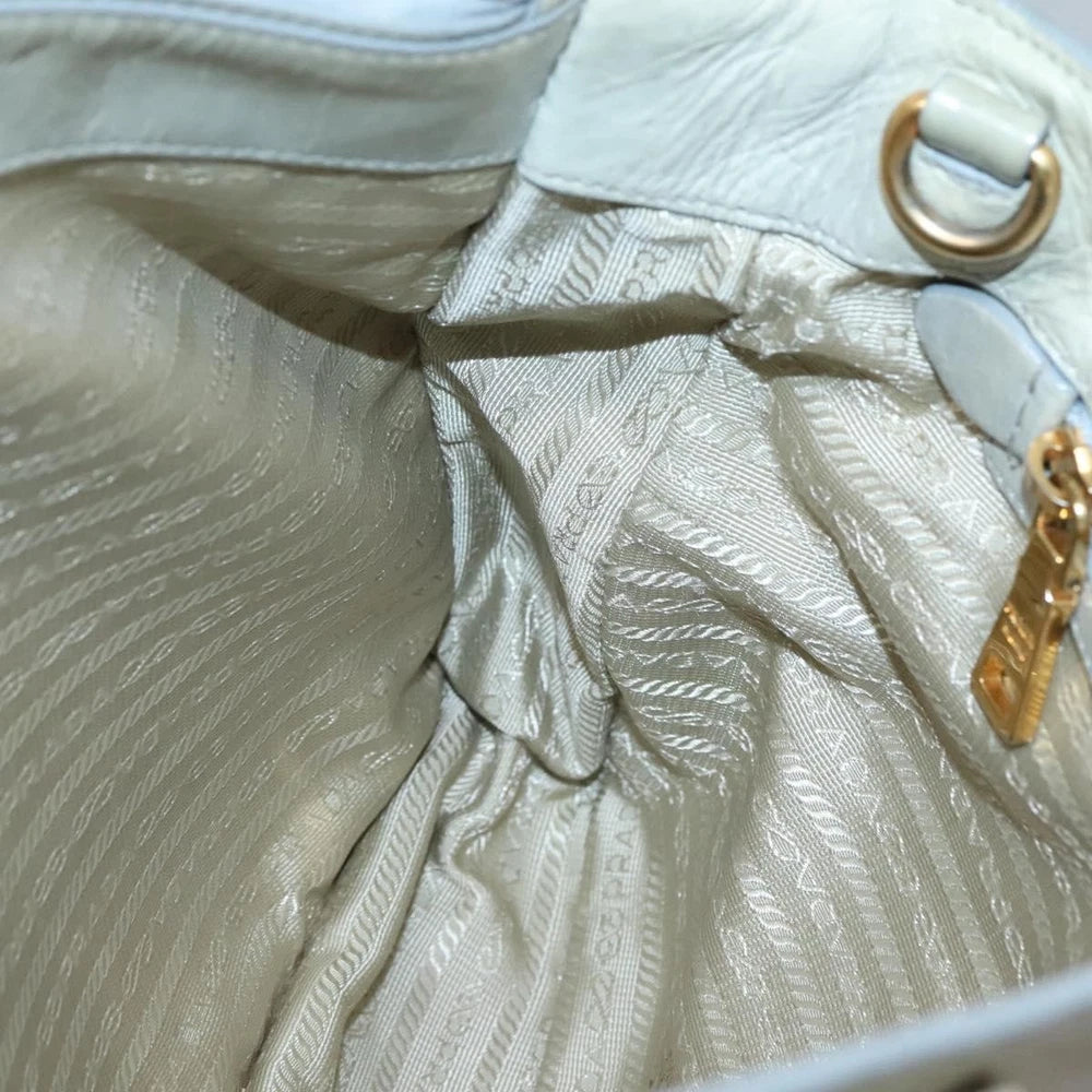 Beige Prada Veske - Skinn