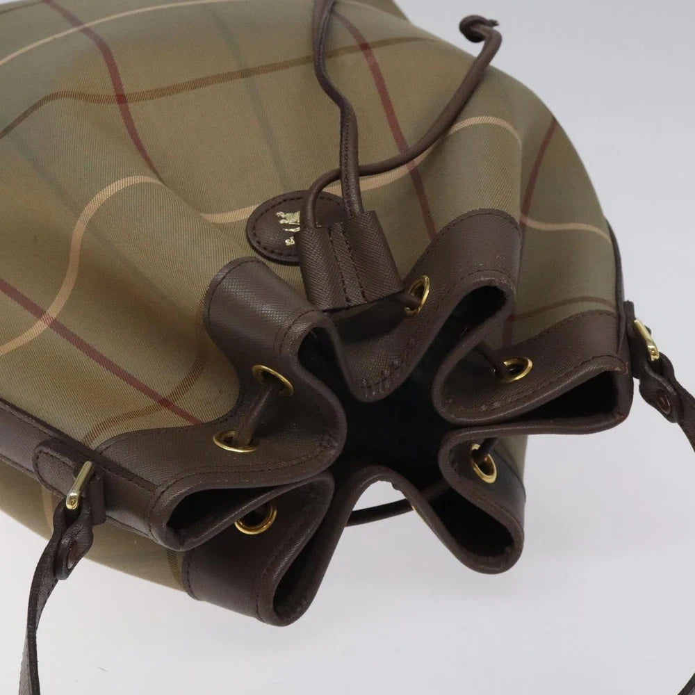 Vintage Burberry Bucket Bag - Nova Check Canvas