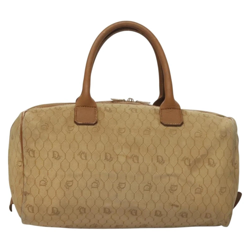 Christian Dior Honeycomb Bag - Brown Canvas