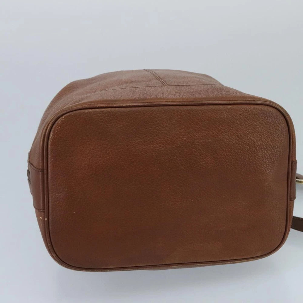 Burberry Bucket Bag - Brown Leather