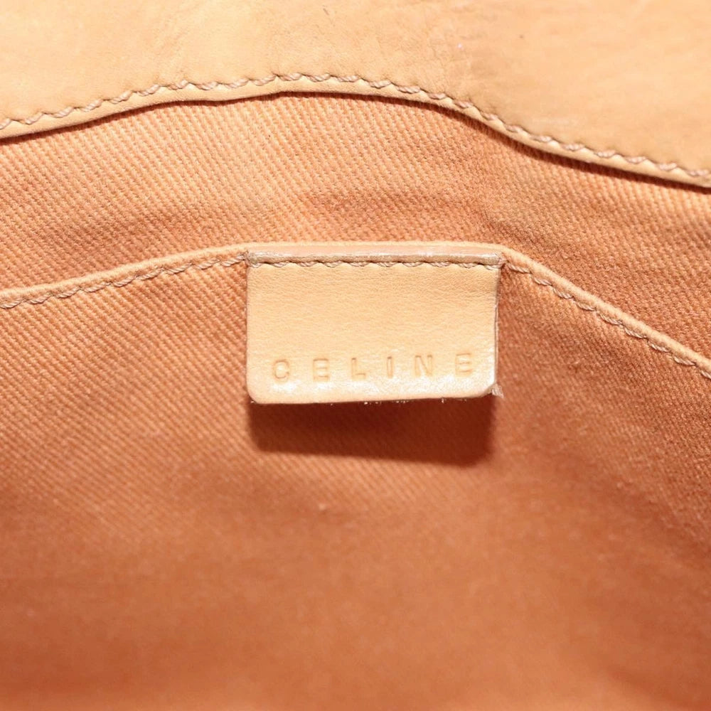 Vintage Celine Boogie Bag - Brown Leather