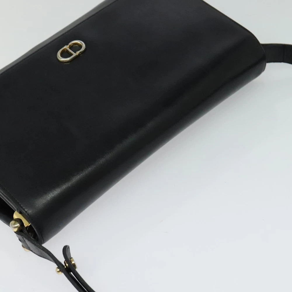 Vintage Dior Shoulder bag - Black Leather