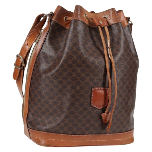 Celine Bucket Bag - Macadam Canvas
