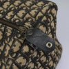CHRISTIAN DIOR BOSTON BAG 40 TROTTER CANVAS