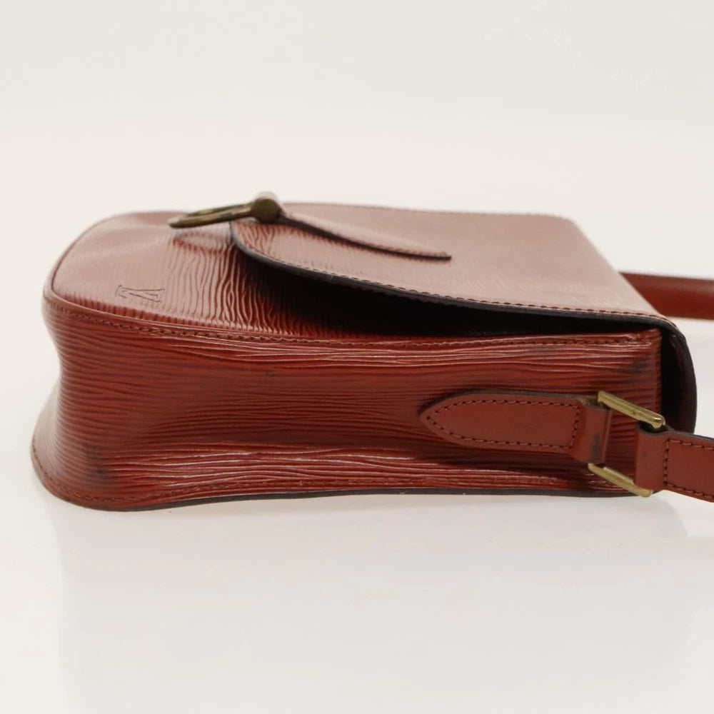 LOUIS VUITTON SAINT CLOUD GM BAG EPI LEATHER BROWN