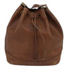Burberry Bucket Bag - Brown Leather