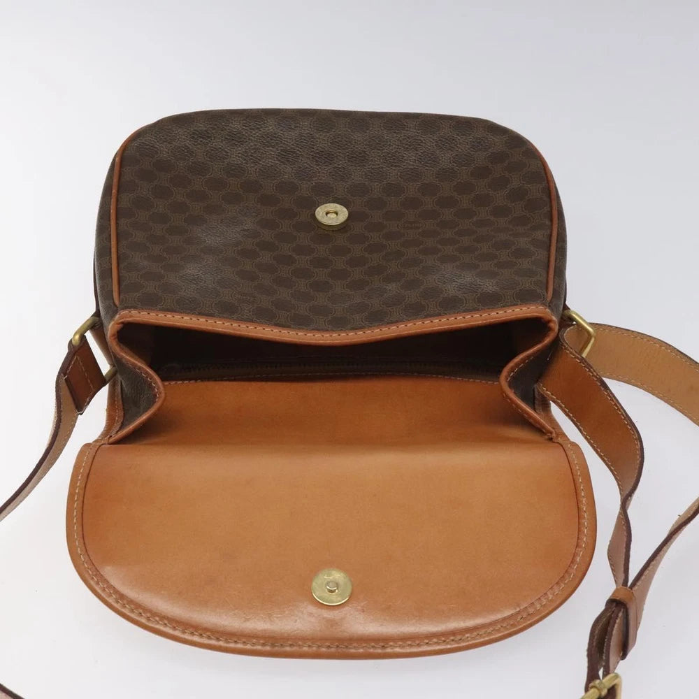 CELINE SHOULDER BAG MACADAM CANVAS