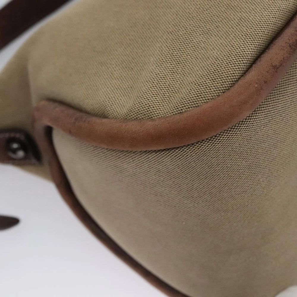 Vintage Burberry Shoulder Bag - Beige Canvas