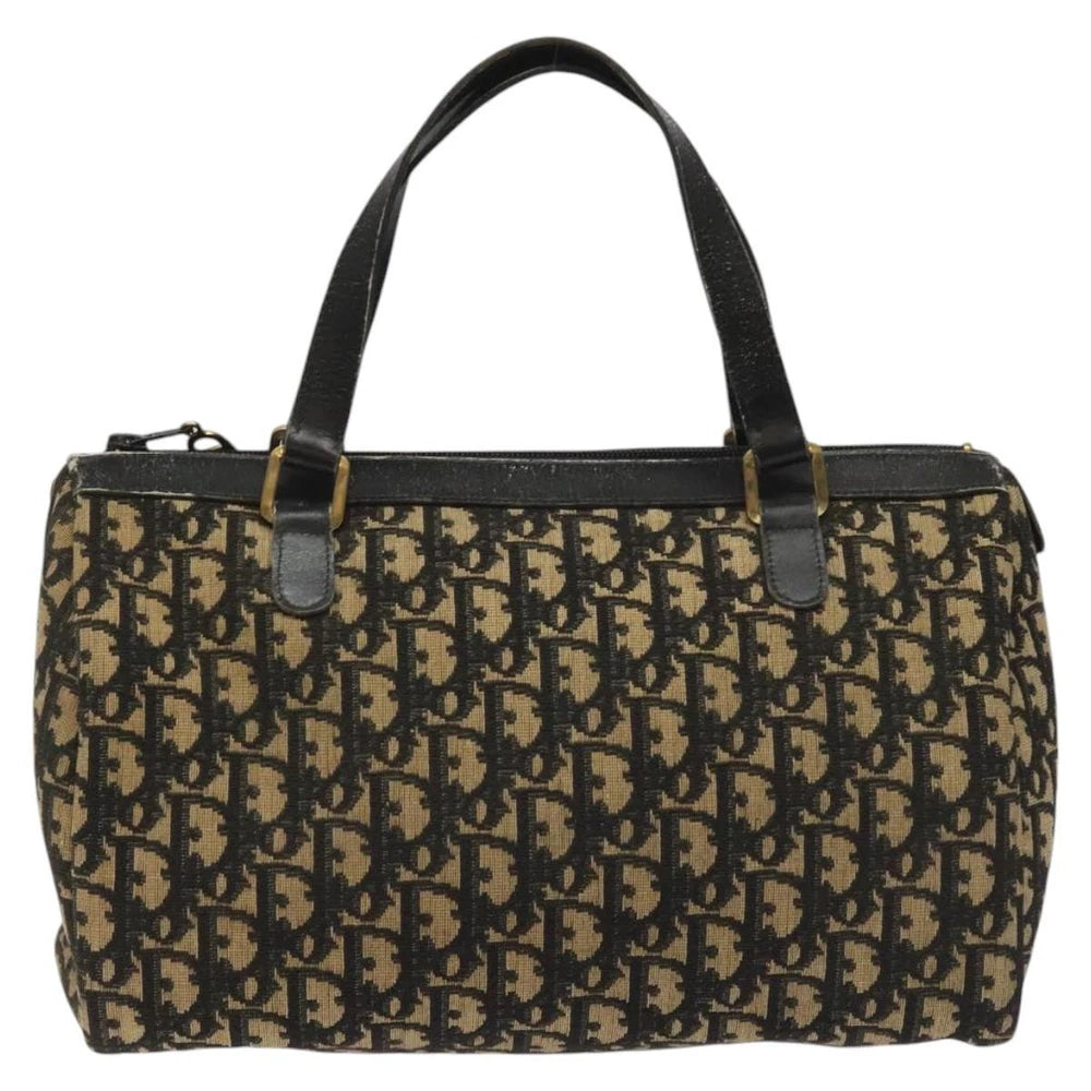 CHRISTIAN DIOR HANDBAG TROTTER CANVAS