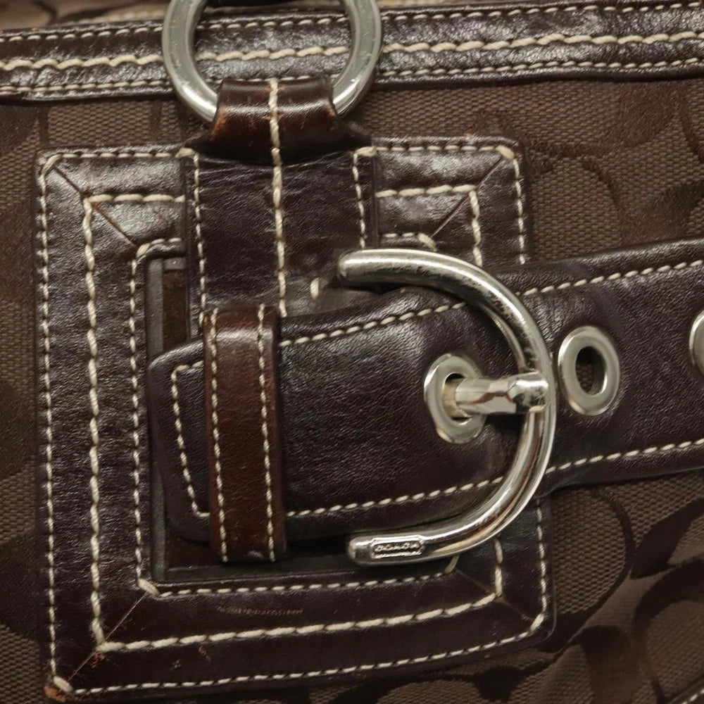 Coach Signature Bag Vintage - Brown Canvas