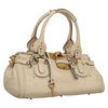 CHLOE PADDINGTON BAG WHITE LEATHER