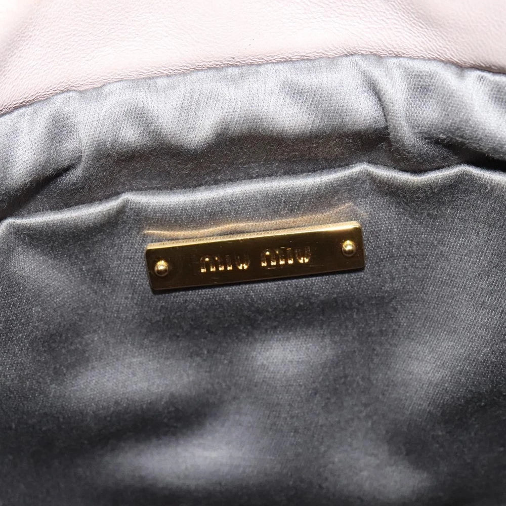 Miu Miu Clutch- Pink Leather