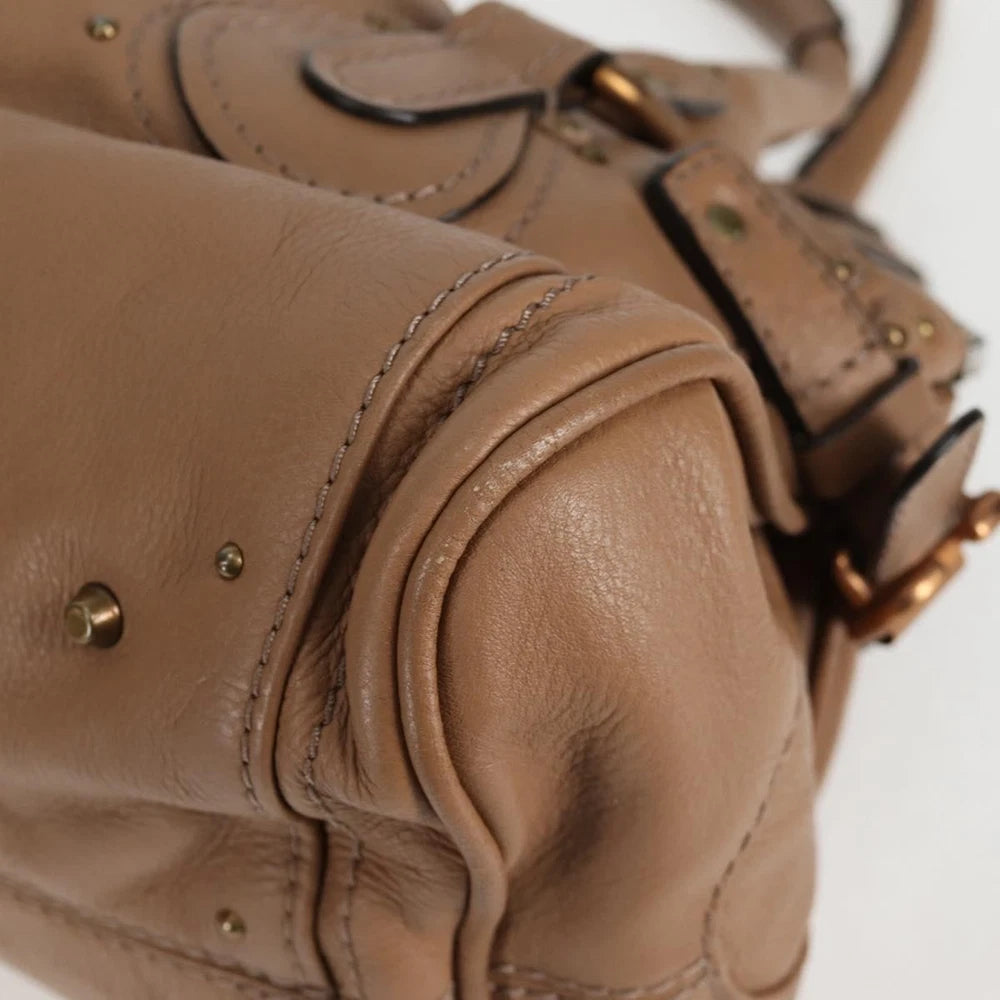 Vintage Chloe Paddington Bag Brun - Leather