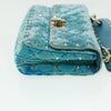 VALENTINO QUILTED BAG VELOR LIGHT BLUE