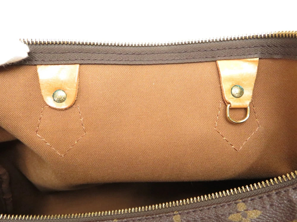 LOUIS VUITTON SPEEDY 40 BAG MONOGRAM CANVAS