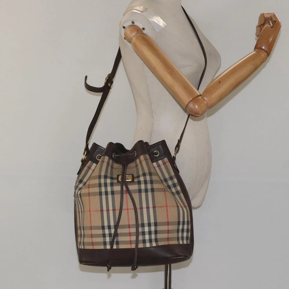 VINTAGE BURBERRY BUCKET BAG