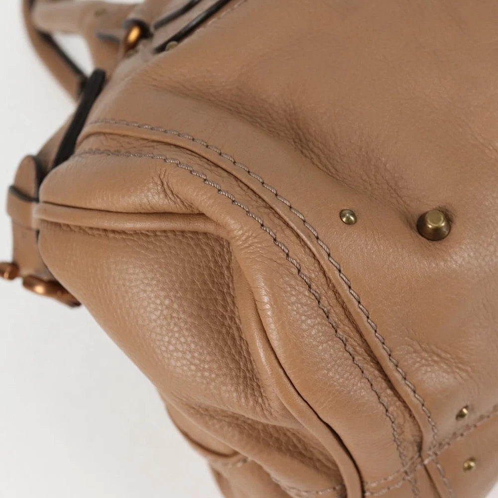 Vintage Chloe Paddington Bag Brun - Leather