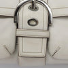 COACH SHOULDER BAG WHITE LEATHER