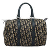 CHRISTIAN DIOR BOSTON BAG TROTTER CANVAS