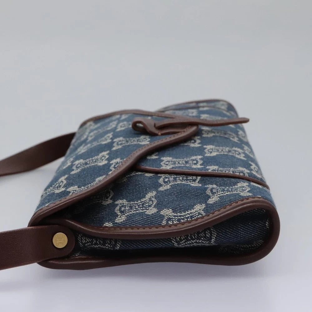 CELINE MACADAM SHOULDER BAG