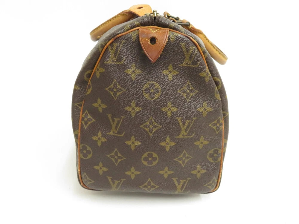 LOUIS VUITTON SPEEDY 30 BAG MONOGRAM CANVAS
