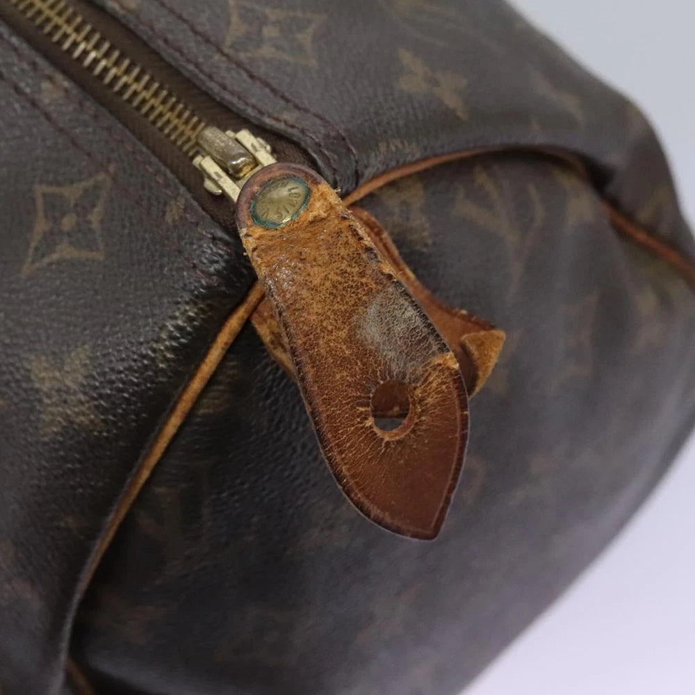 VINTAGE LOUIS VUITTON SPEEDY 30 BAG MONOGRAM CANVAS