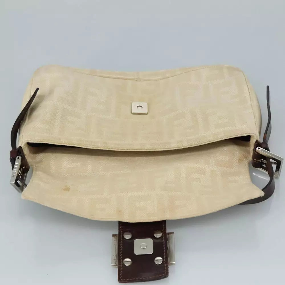 FENDI MAMMA BAGUETTE SHOULDER BAG ZUCCA CANVAS - Brands Select