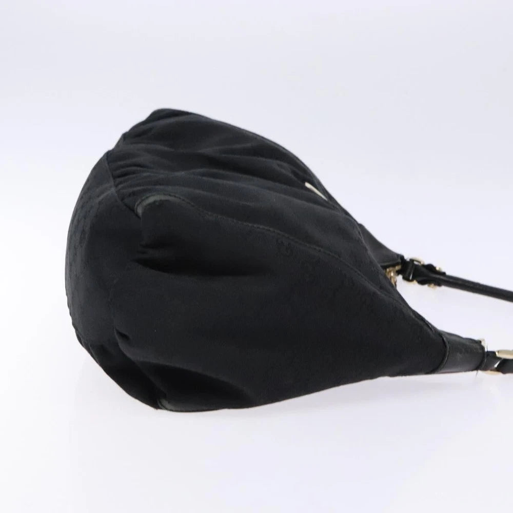 Gucci Abbey Bag - Black GG Canvas