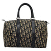 CHRISTIAN DIOR BOSTON BAG 30 TROTTER CANVAS