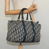 Dior Boston Bag - Navy Trotter Canvas