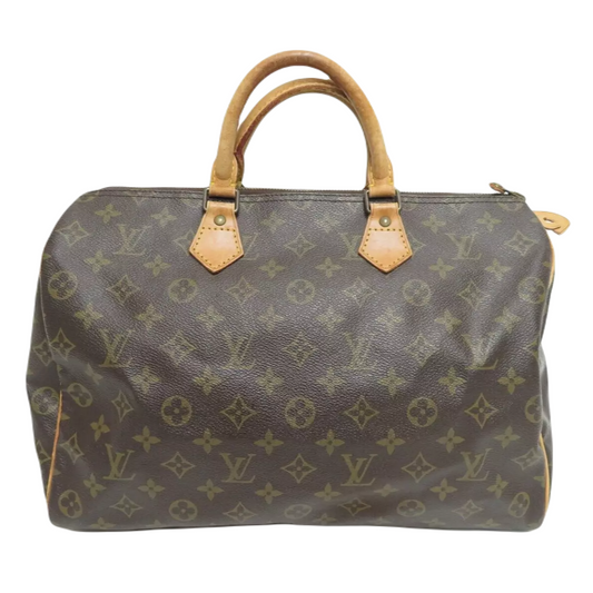 LOUIS VUITTON SPEEDY 35 BAG MONOGRAM CANVAS - Brands Select