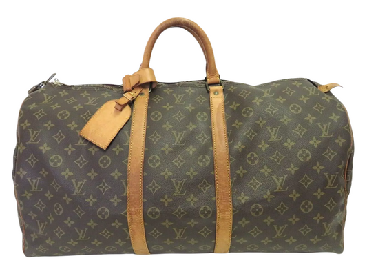 LOUIS VUITTON KEEPALL 55 BAG MONOGRAM CANVAS - Brands Select