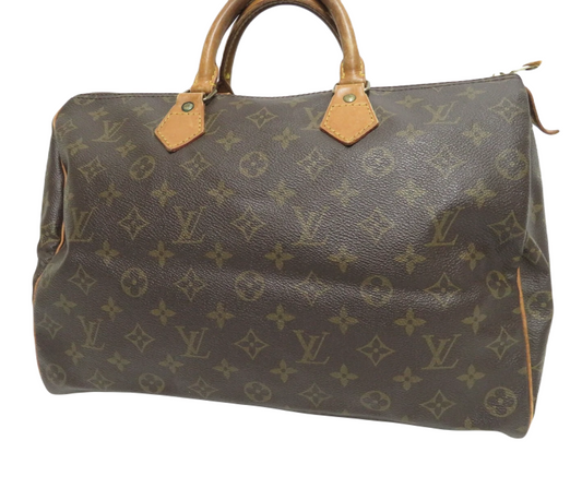 LOUIS VUITTON SPEEDY 35 BAG MONOGRAM CANVAS